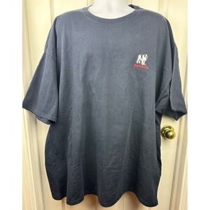 Vintage Mens 2005 Big Dogs BBQ & Beer Navy 4XL T-Shirt‎